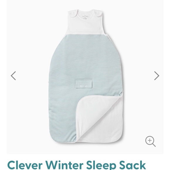 Set of Mori clever sleep sacks 2.5 tog (winter weight) - Picture 5 of 8